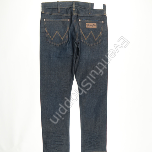 Wrangler Distressed Raw Slim Taper Stretch Jeans - Picture 5 of 5